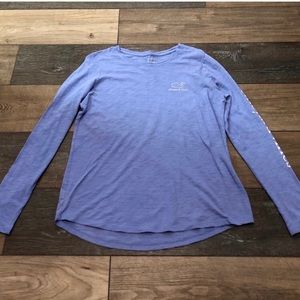Vineyard Vines Blue Long Sleeve Tee